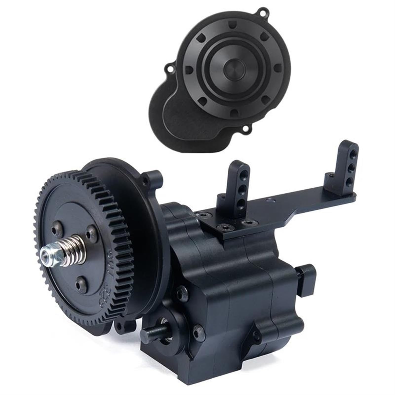QAWSED RC Getriebe Box Kompatibel Mit Axial Für Wraith 90018 90053 90048 CNC-Aluminium-Getriebegehäuse, Mittelgetriebe Und Getriebedeckel, 1/10 RC Crawler QAWSED RC Getriebe Box Kompatibel Mit Axial Für Wraith 90018 90053 90048 CNC-Aluminium-Getriebegehäuse, Mittelgetriebe Und Getriebedeckel, 1/10 RC Crawler von QAWSED