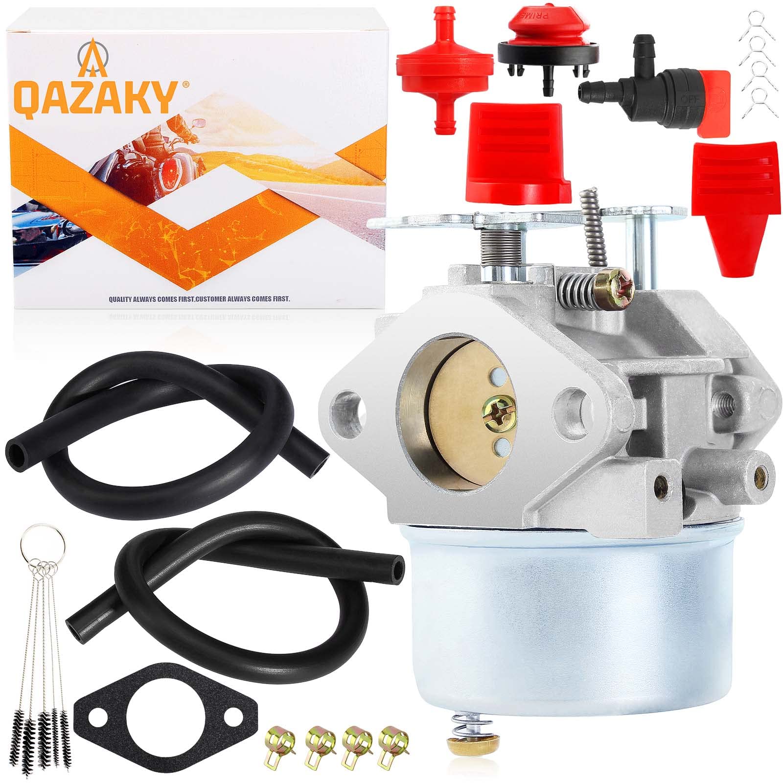 QAZAKY 640169 Vergaser für Tecumseh OH318SA OHSK80 OHSK90 OHSK100 OHSK110 OH318 Schneefräse Toro 38079 38542 38546 38547 38558 38559 38560 38650 38651 38652 Sears Craftsman Ariens Schneekönig 11,5 PS von QAZAKY