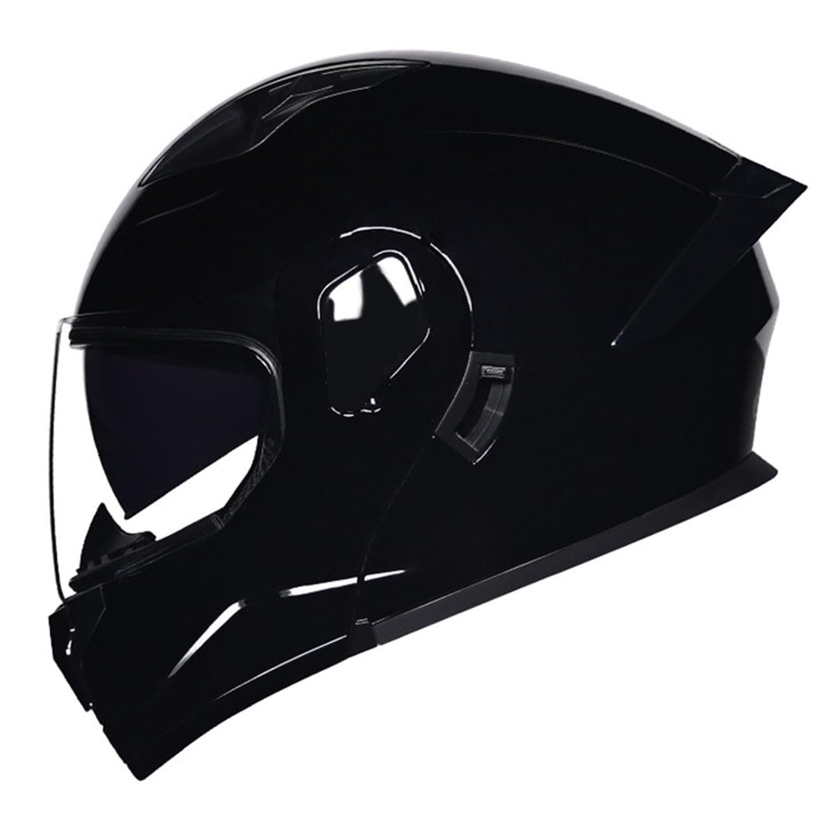 Modularer Motorradhelm Klapphelm Vollvisierhelm ECE/DOT Zertifiziert Sturzhelm Rollerhelm Integralhelm Mit Doppelvisier Motorrad Helm Für Herren Damen Erwachsene 10,M:57-58CM von QAZXCVB