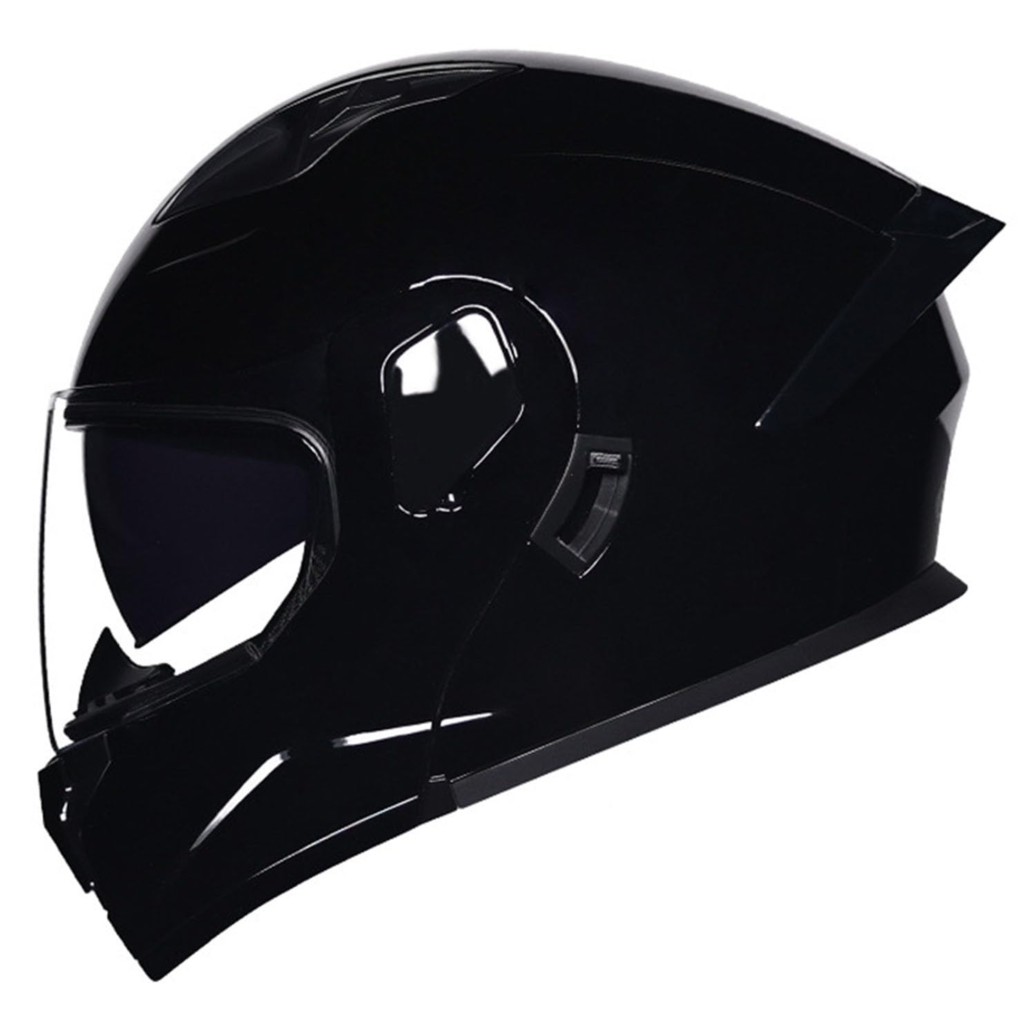 Motorradhelm Integrierter Klapphelm DOT/ECE Zertifiziert Flip Vollvisierhelm Motorrad Schutzhelm Mit Doppelvisier Integrierter Helm Motocross Helm Für Männer Und Frauen 10,XXL:63-64CM von QAZXCVB