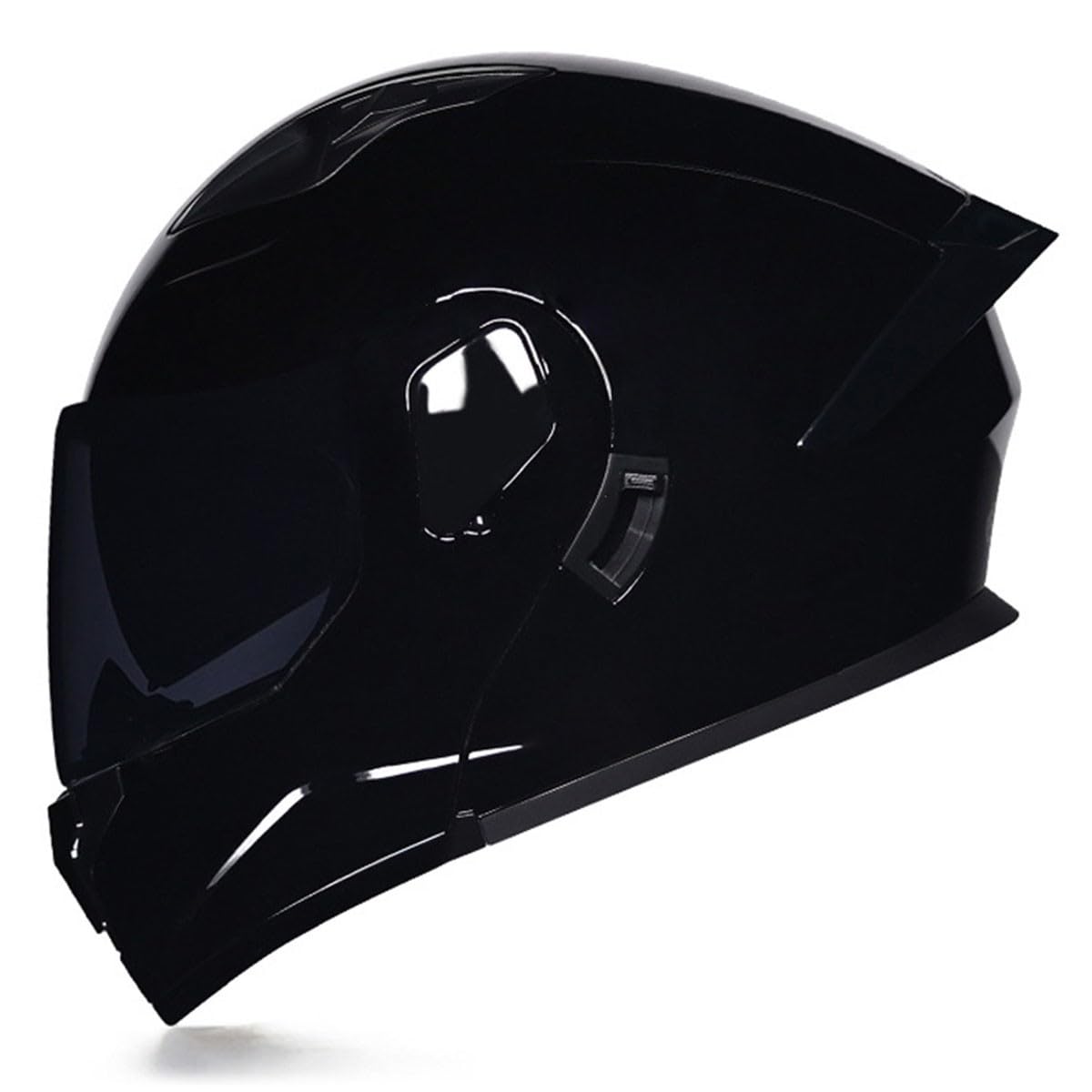 Motorradhelm Klapphelm ECE/DOT Zertifiziert Integralhelm Motorrad Sturzhelm Rollerhelm Mit Doppelvisier Vollvisierhelm Off Road Helm Für Herren Damen Erwachsene 4,L:59-60CM von QAZXCVB