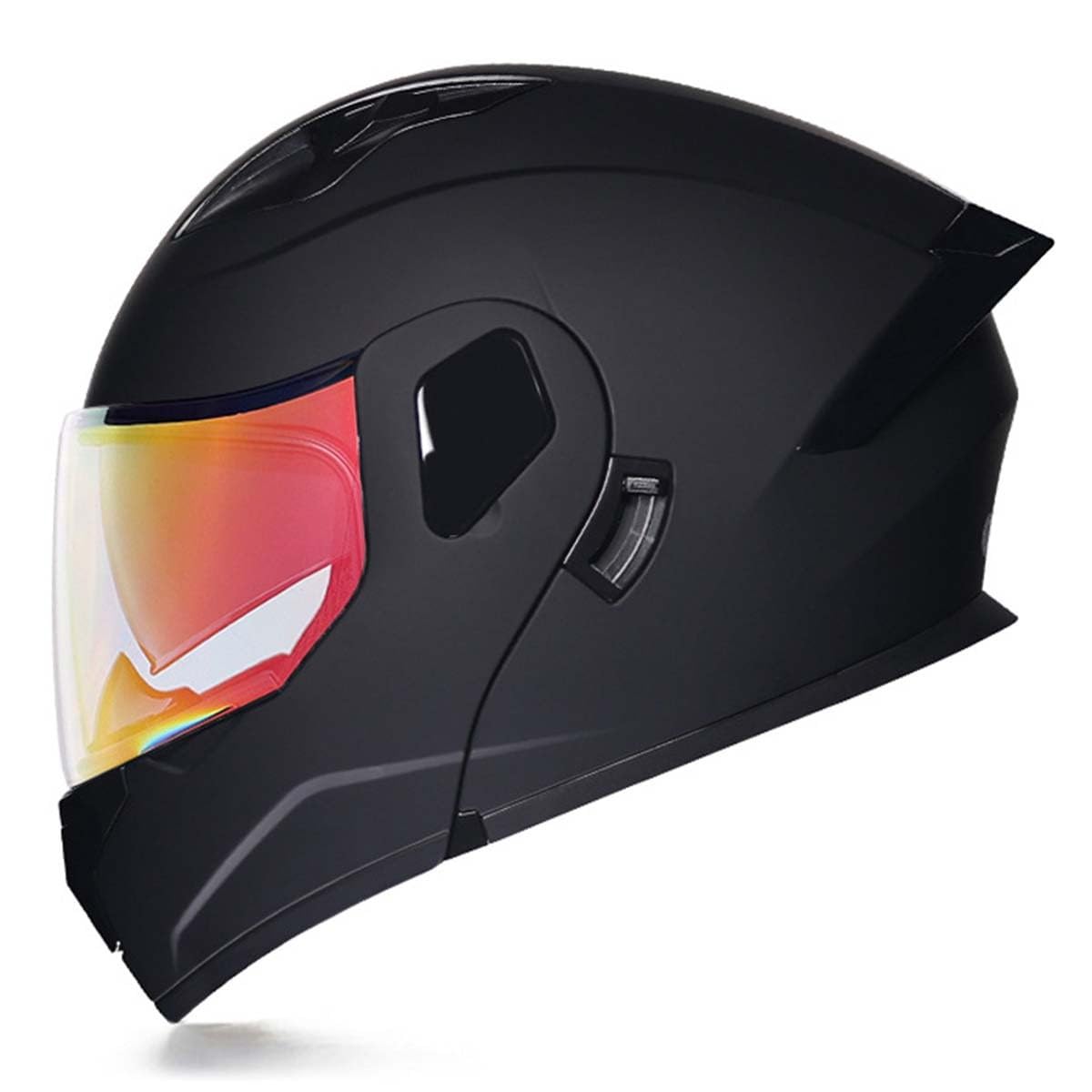 Motorradhelm Klapphelm Modulare Helm DOT/ECE Zertifiziert Integralhelm Mit Doppelvisier Rollerhelm Racing Helm Motocross Helm Für Erwachsene Frauen Männer 4,XL:61-62CM von QAZXCVB