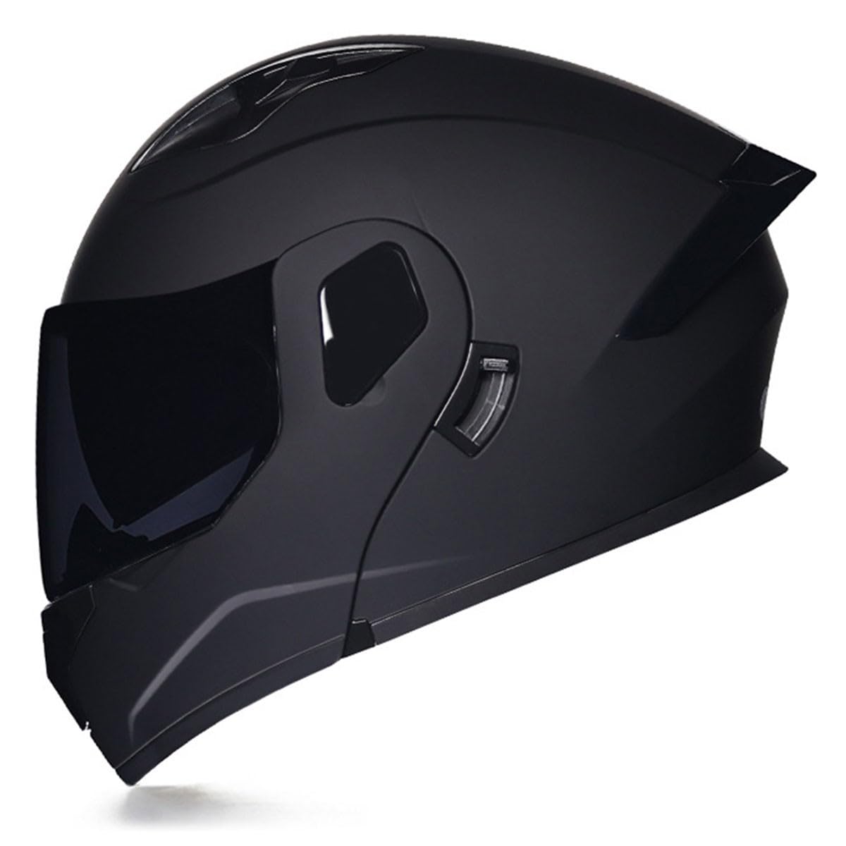 Motorradhelm Klapphelm Motorrad Integralhelm Für Damen Herren Mit Doppelvisier Modularer Motocross Helm Rollerhelm DOT/ECE Zertifiziert Flip Vollvisierhelm Sturzhelm 5,M:57-58CM von QAZXCVB