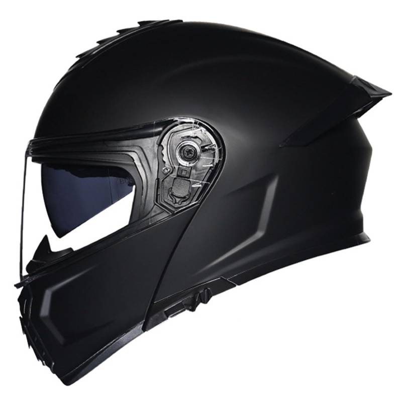 Motorradhelm Motorrad Klapphelm Für Männer Und Frauen Mit Doppelvisier Vollgesichts Motorrad Rennhelm DOT/ECE-Zugelassener Integralhelm Racing Motocross Helm 2,XXL:63-64CM von QAZXCVB