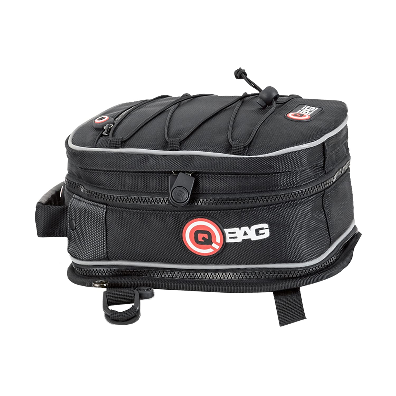 QBag Hecktasche Motorradtasche - Flexibler Stauraum, Robustes Design - Spanngummis Eigenschaft - 3,5-6 Liter Variabler Stauraum von QBAG