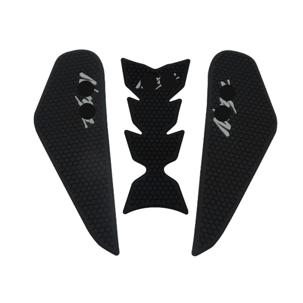 Motorrad Kraftstoff Tank Pads Für Ka&wasaki für NI&NJA 400 Motorrad Tank Pad Protector Aufkleber Aufkleber Gas Kraftstoff Knie Grip Traktion Seite Pad von QBDURMGK