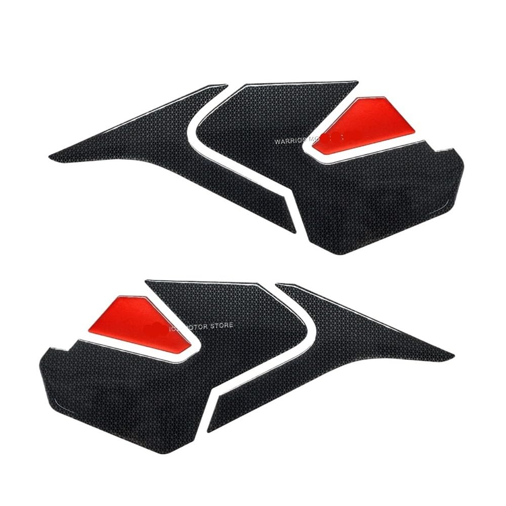 Motorrad Kraftstoff Tank Pads Seitliches Kraftstofftank-Schutzpolster für HO&ND&A CB750 CB 750 Hornet 2023 Motorrad 3D Epoxidharz Aufkleber Aufkleber von QBDURMGK