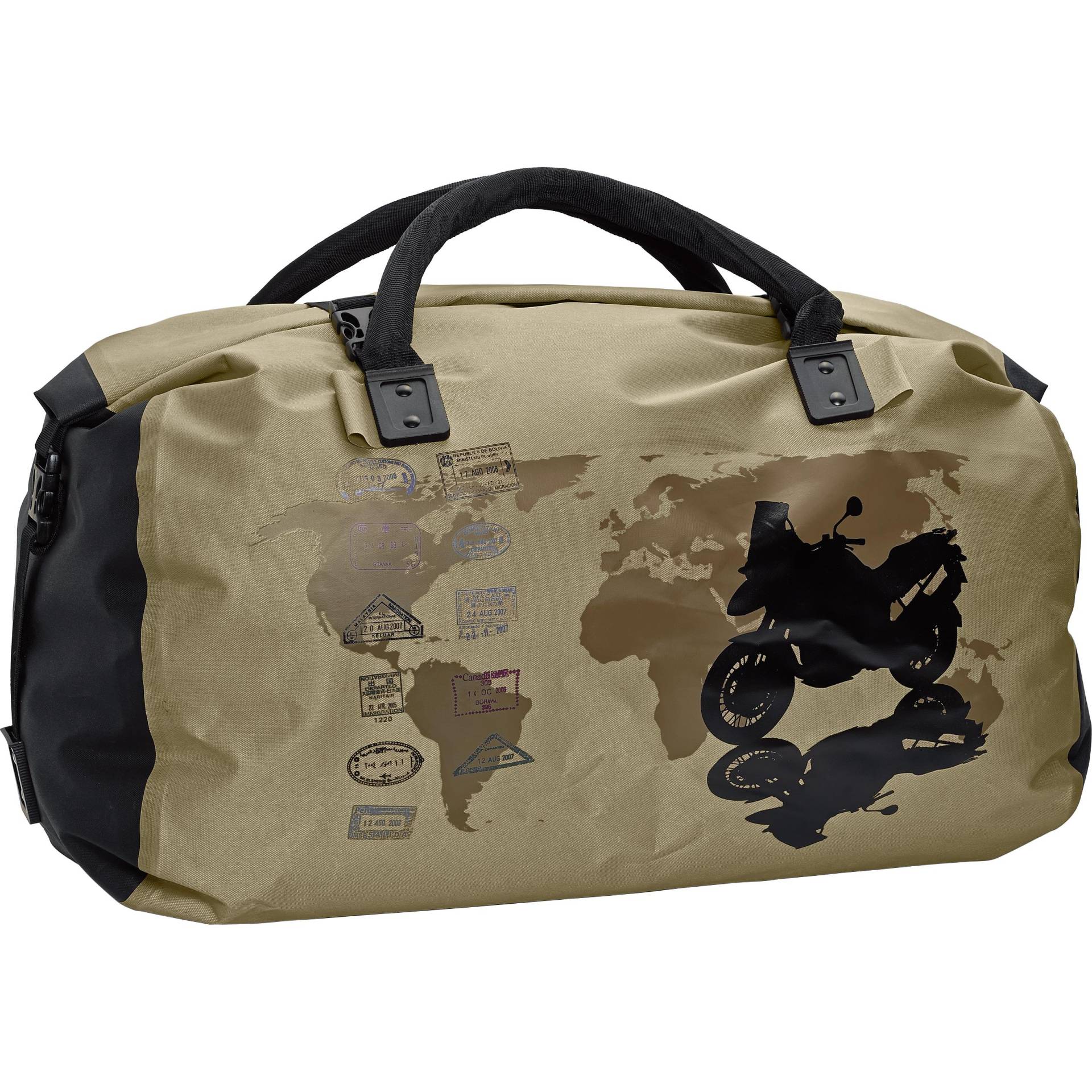 QBag Hecktasche/Gepäckrolle wasserdicht 08 bis zu 80 Liter sand von QBag