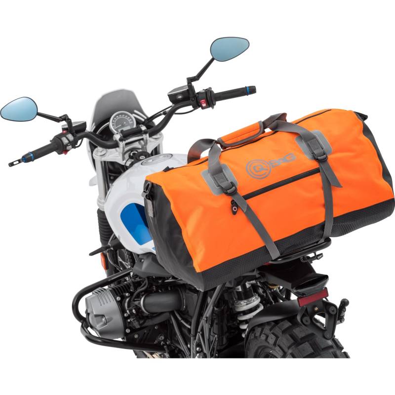 QBag Hecktasche/Gepäckrolle wasserdicht 11, 80 Liter orange von QBag