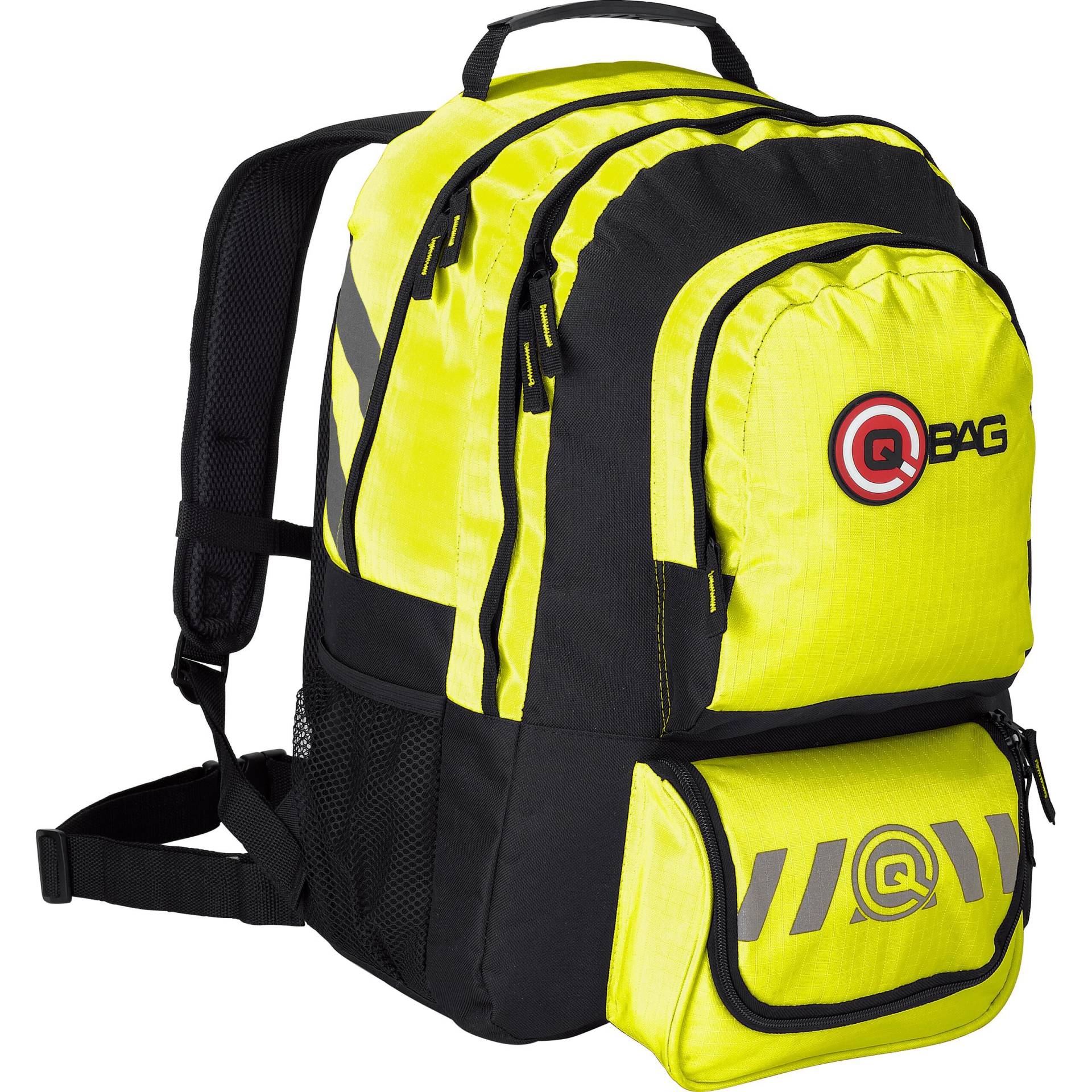 QBag Rucksack 10 32 Liter Stauraum neongelb von QBag