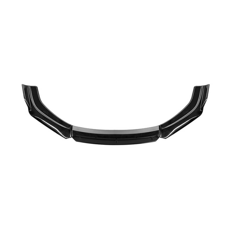 Frontstoßstange Lippe für Audi A5 COUPE 2door B8 2007-2016,Frontschürze Spoiler ABS Spoilerlippe Lip Splitter Spoiler Diffusor Body Kit,A-Black von QCHHCDSC