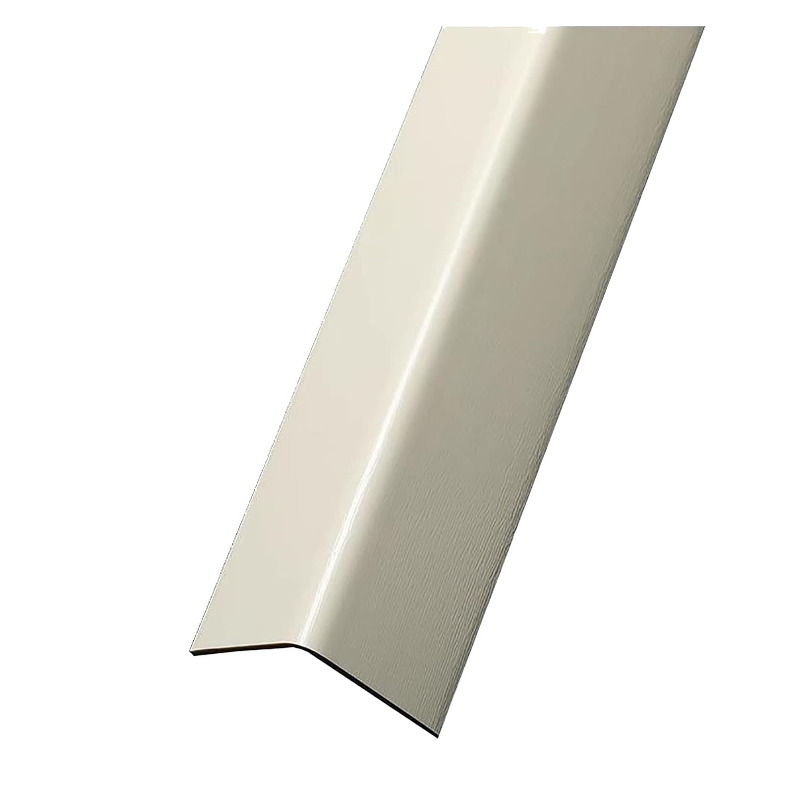 Eckenschutzwand Eckenschutzwand PVC-Eckschutz, Kantenschutz, Eckkanten-Zierstreifen, selbstklebender Schutzwinkel for Schränke mit Keramikfliesen und Tapeten(Beige Fine Lines,100x3.6cm) von QCKNKMGG