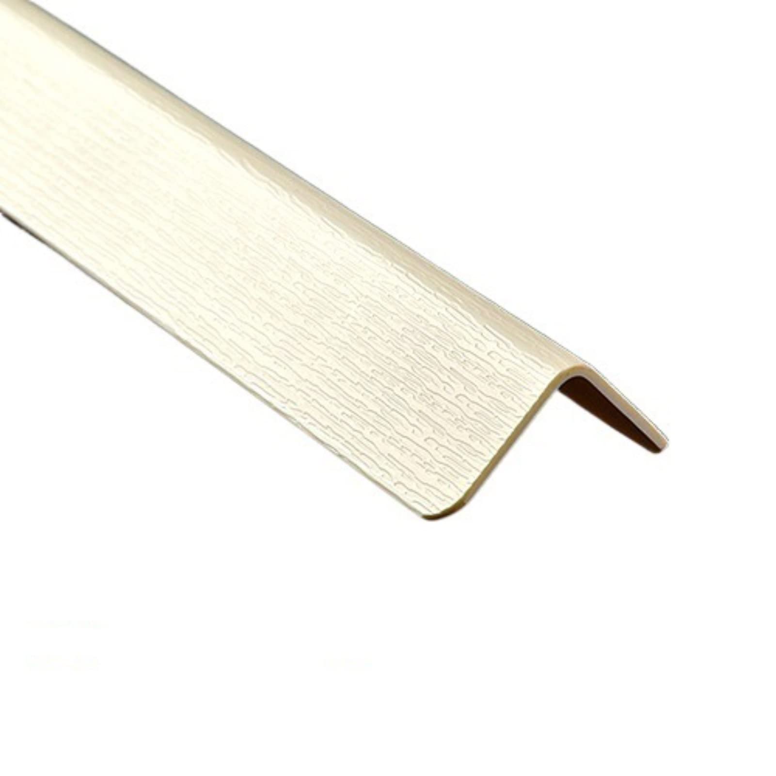 Eckenschutzwand Eckenschutzwand Wandkantenschutz Beige, PVC-Eckenschutz for Wände/Möbel/Tische/Schränke, 89°-Winkel, hundesichere Stoßstangen/Kantenschutz/Schild mit Klebeband, 1,2 Meter(Rough Lines,W von QCKNKMGG