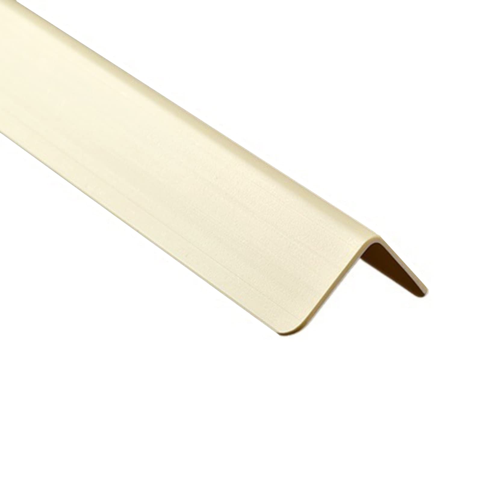 Eckenschutzwand Eckenschutzwand Weiß/beige Eckenschutz for Wände, PVC-Wandkantenschutz/selbstklebender Schutzwinkel for Keramikfliesen, Tapeten, Schränke, Schränke, scharfe Kanten, Zierleiste, 1 Meter von QCKNKMGG