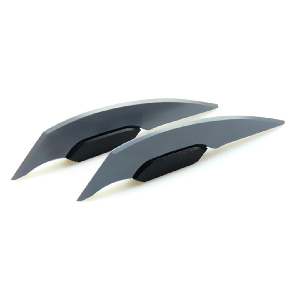 Panzer-Schutz-Papier, Tank-Papier, 1 Paar Universal Motorrad Winglet Aerodynamischer Spoiler Dynamischer Flügel Dekoration Aufkleber for Motorrad Roller Motorrad Winglet(A) von QCKNKMGG