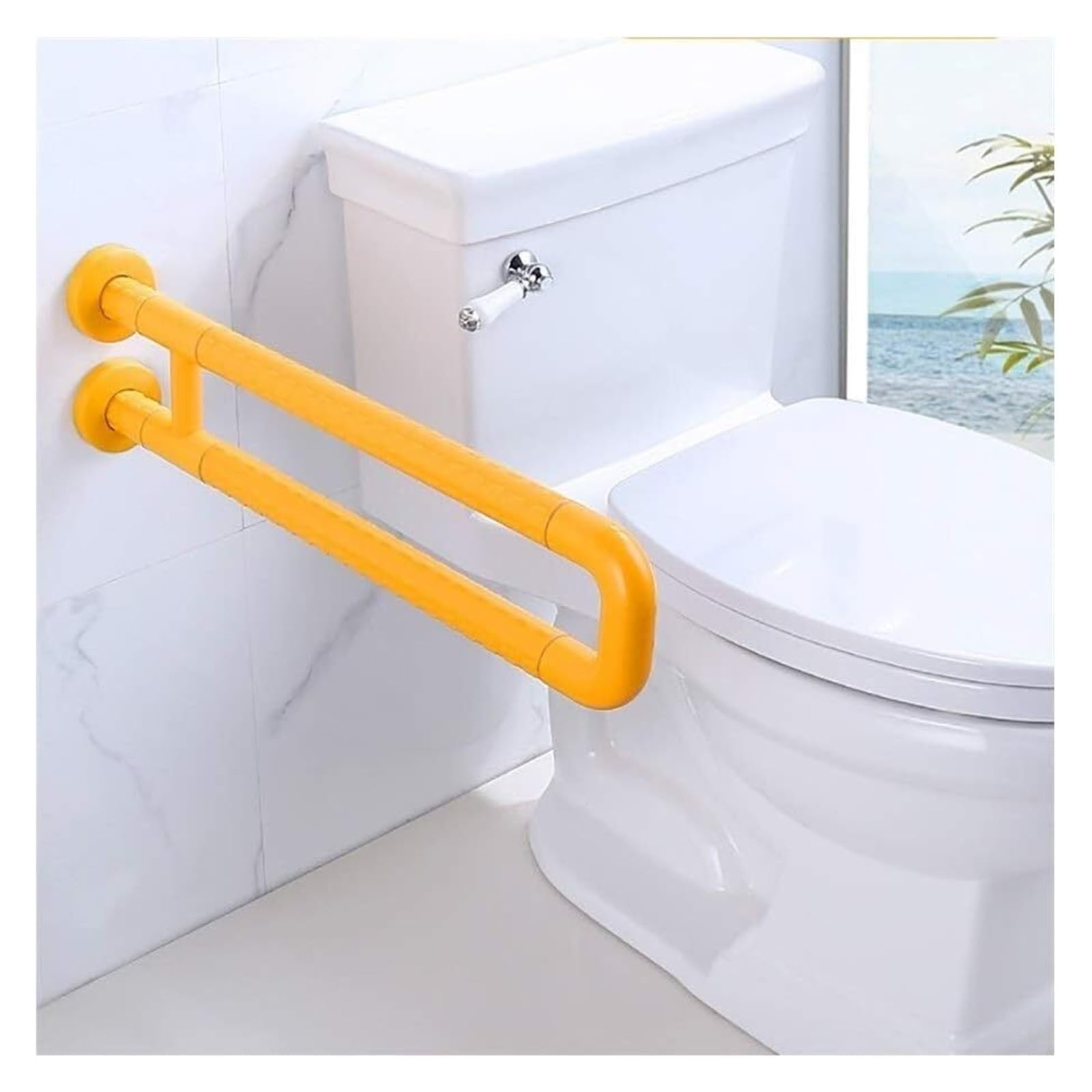 Toilettenrahmen Badezimmer Toilettenhaltegriffe For Badewanne, verdeckte Schraube Sicherheitshaltegriff Barrierefreier Griff Klappbare Armlehnen for ältere Menschen Behinderte Badezimmer Badezimmer To von QCKNKMGG