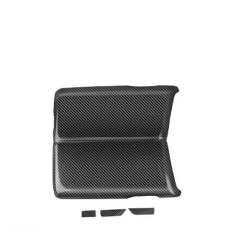 Auto Center Console Armlehne Storage Box Protector Panel Abdeckung Aufkleber Trim Kompatibel for Toyota Land Cruiser 300 LC300 2022 2023 2024 ABS(Style 1) von QCUMEWAJ