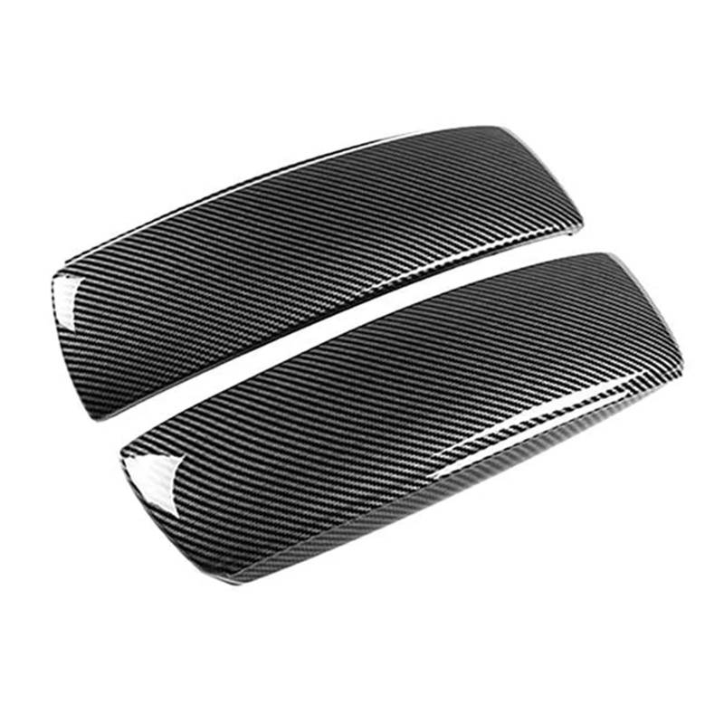 Mittelkonsole Armlehne Box Panel Abdeckung Zierleiste Dekoration Aufkleber Kompatibel for BMW X5 E70 X6 E71 2008-2013 Auto Kohlefaser von QCUMEWAJ