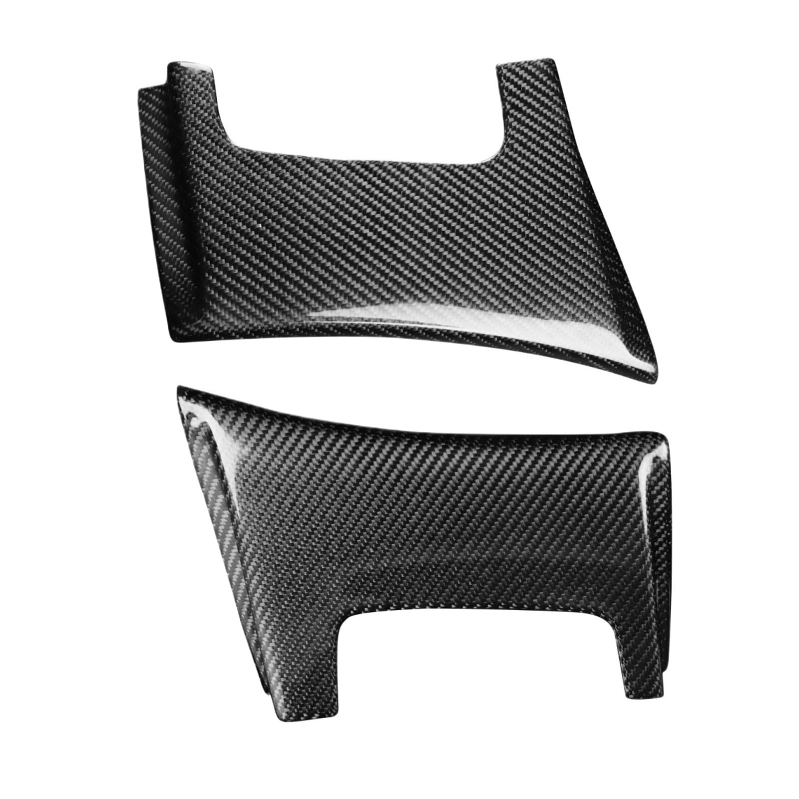 QCUMEWAJ Carbon Fiber Seite Fender Vent Abdeckung Kompatibel for Mitsubishi Lancer Evolution EVO 7/8/9th von QCUMEWAJ