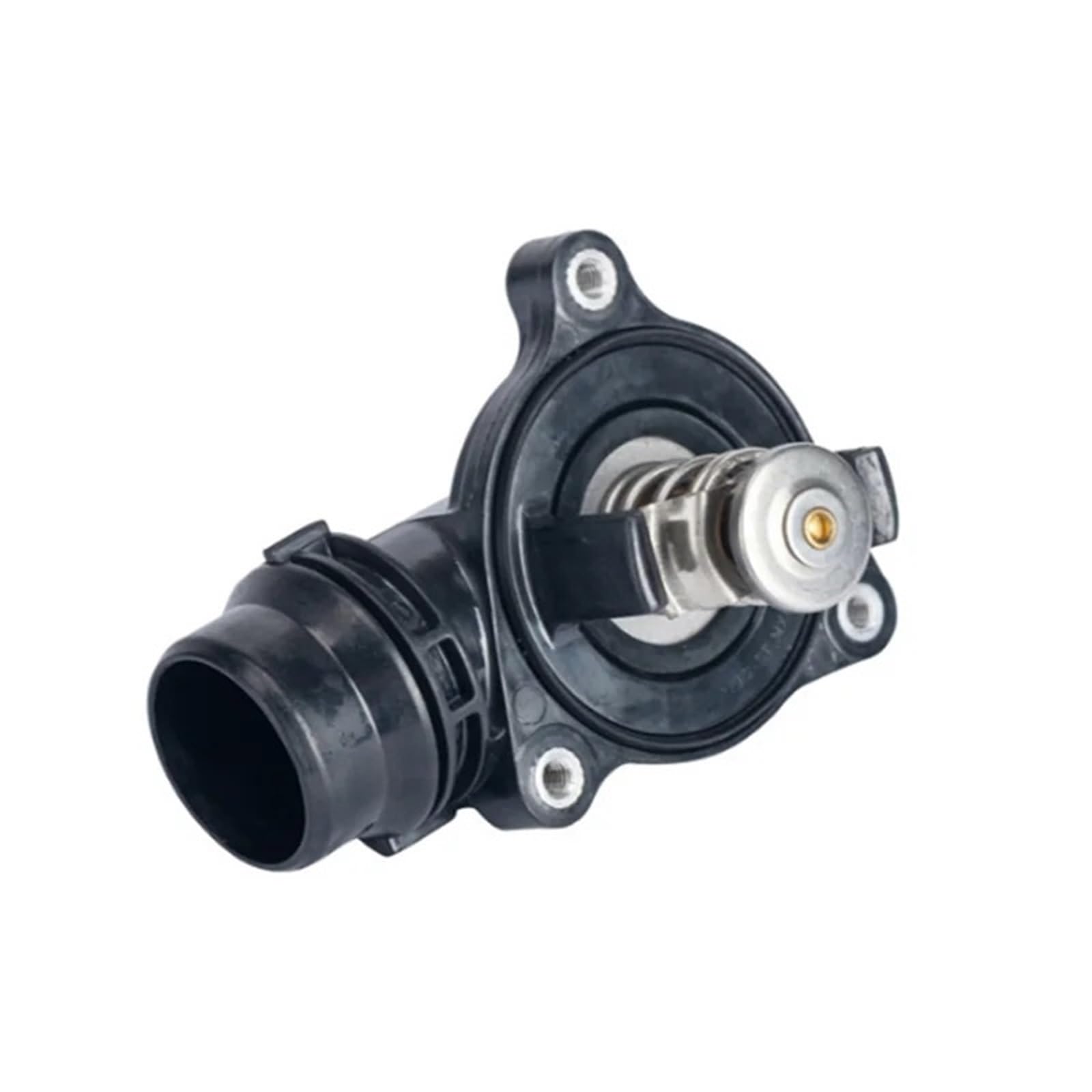 Auto-Thermostat 11517500597 Thermostat & Gehäuse/Passend for BMW E81 E87 E82 E88 116i 118i 120i E46 E90 E91 316i 318i 320i X1 E84 N43 N45 N46 Thermostat mit Gehäuse und Dichtung von QDEIDEDT