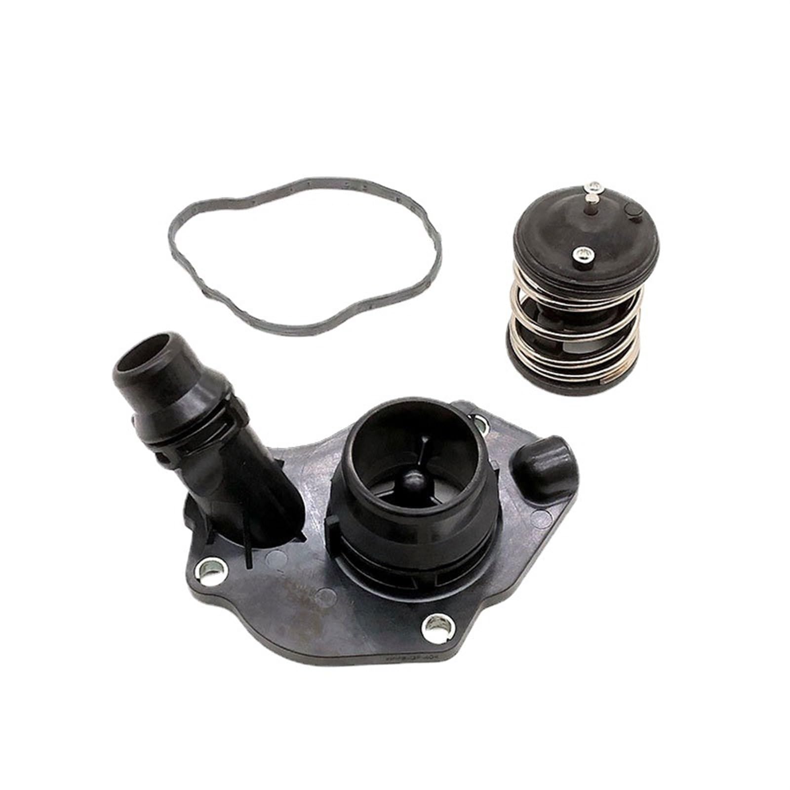 Auto-Thermostat 11518516203 Neue Thermostatbaugruppe/Passend for BMW 1 2 3 4 5 Serie X1 X3 X5 Thermostat mit Gehäuse und Dichtung von QDEIDEDT