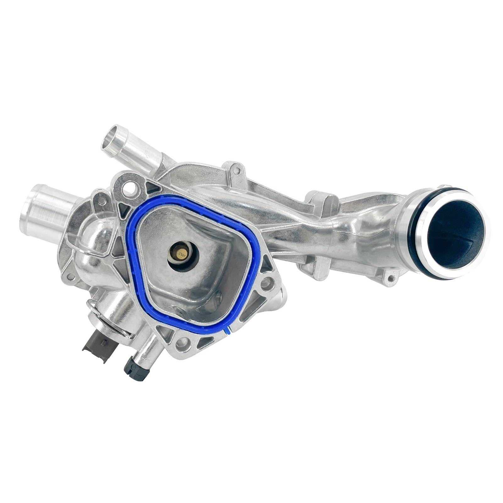 Auto-Thermostat 11537534521 Auto Motor Upgrade Aluminium Thermostat Gehäuse Montage/Fit for 2007-2013 Mini Cooper Countryman Paceman 1,6 L auto Teile Thermostat mit Gehäuse und Dichtung von QDEIDEDT