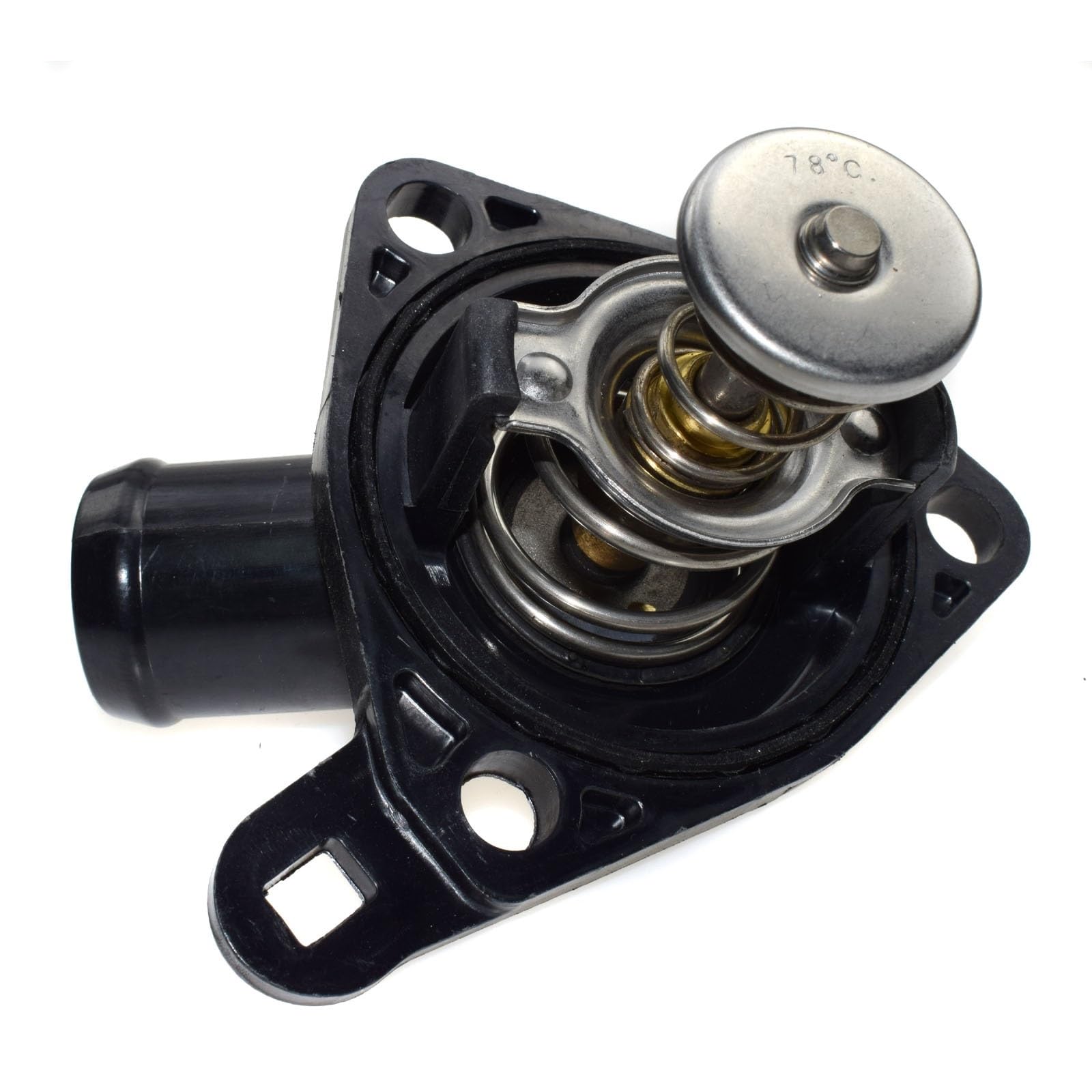 Auto-Thermostat 19320 PNA 003 Auto-Thermostatgehäuse und Thermostat 19320-PNA-003 / Passend for 2002–2006 Honda CR-V Civic Acura RSX 19320PNA003 Thermostat mit Gehäuse und Dichtung(19301PNA003) von QDEIDEDT