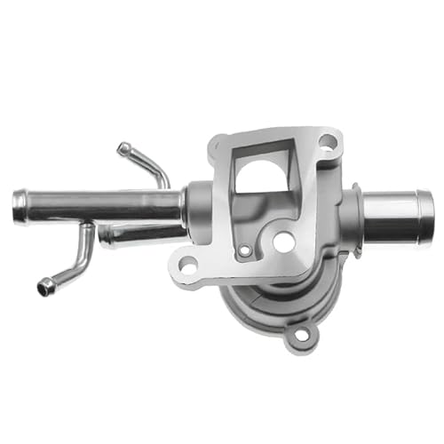 Auto-Thermostat 25620-26160,2562026160 Thermostatgehäuse/Passend for Hyundai Accent 2001-2005 1.6L L4 - Kia Rio 1.4L -2010 Autozubehör Thermostat mit Gehäuse und Dichtung von QDEIDEDT