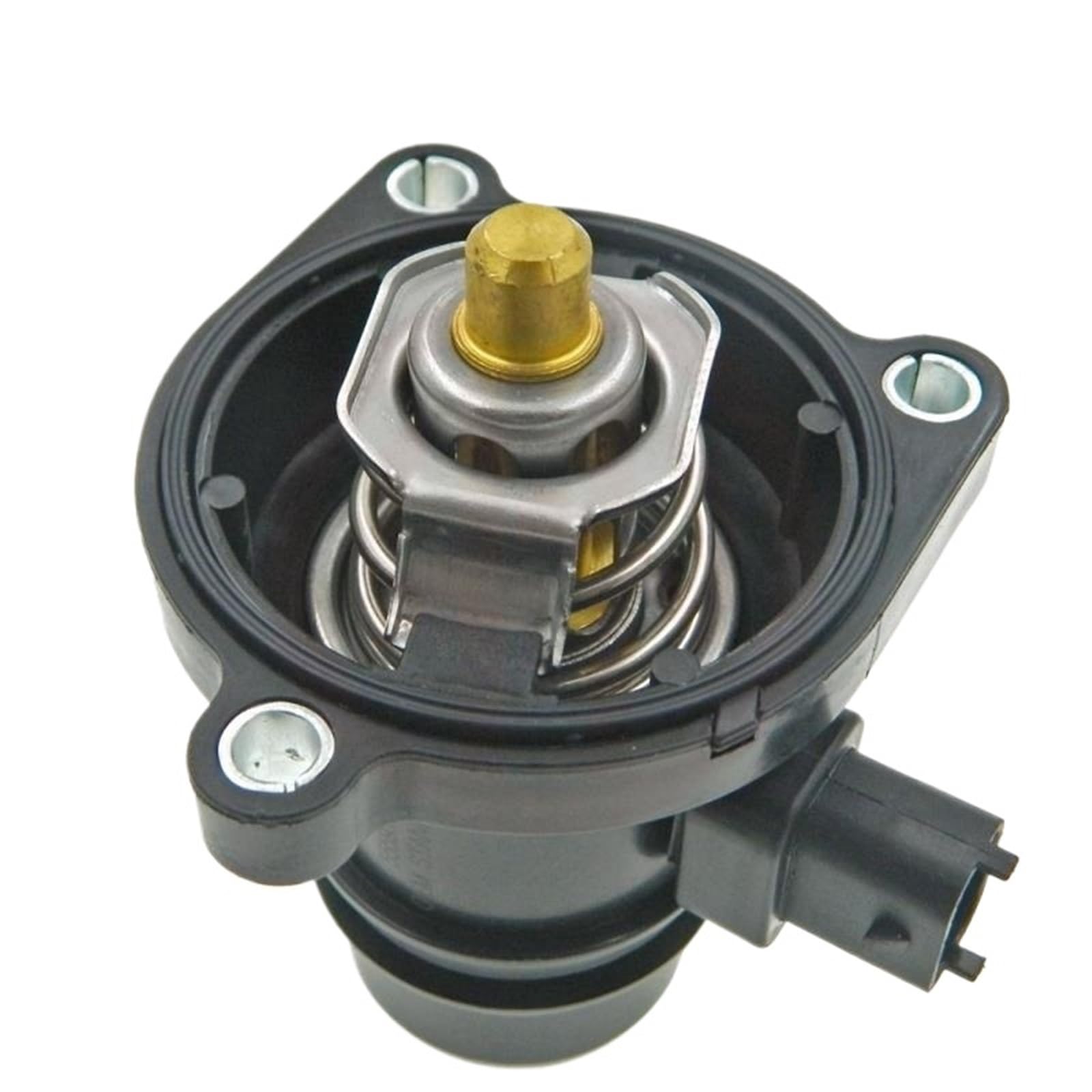 Auto-Thermostat 55593033 Motorkühlmittelthermostat 103 °C/Passend for Vauxhall Adam Astra J GTC Corsa ED Corsavan Meriva 55561629 55579011 55593033 Thermostat mit Gehäuse und Dichtung von QDEIDEDT