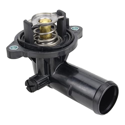 Auto-Thermostat Auto Motor Kühlmittel Thermostat Gehäuse/Fit for Maserati Ghibli 2014-2021 330424 323056 Zubehör Thermostat mit Gehäuse und Dichtung von QDEIDEDT