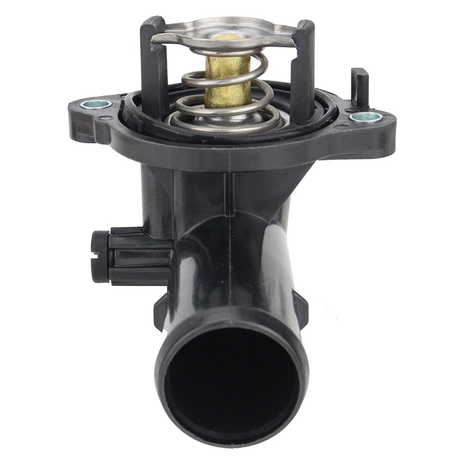 Auto-Thermostat Automotor-Kühlmittel-Thermostatgehäuse/Passend for Maserati Ghibli 2014-2021 330424 323056 Thermostat mit Gehäuse und Dichtung von QDEIDEDT