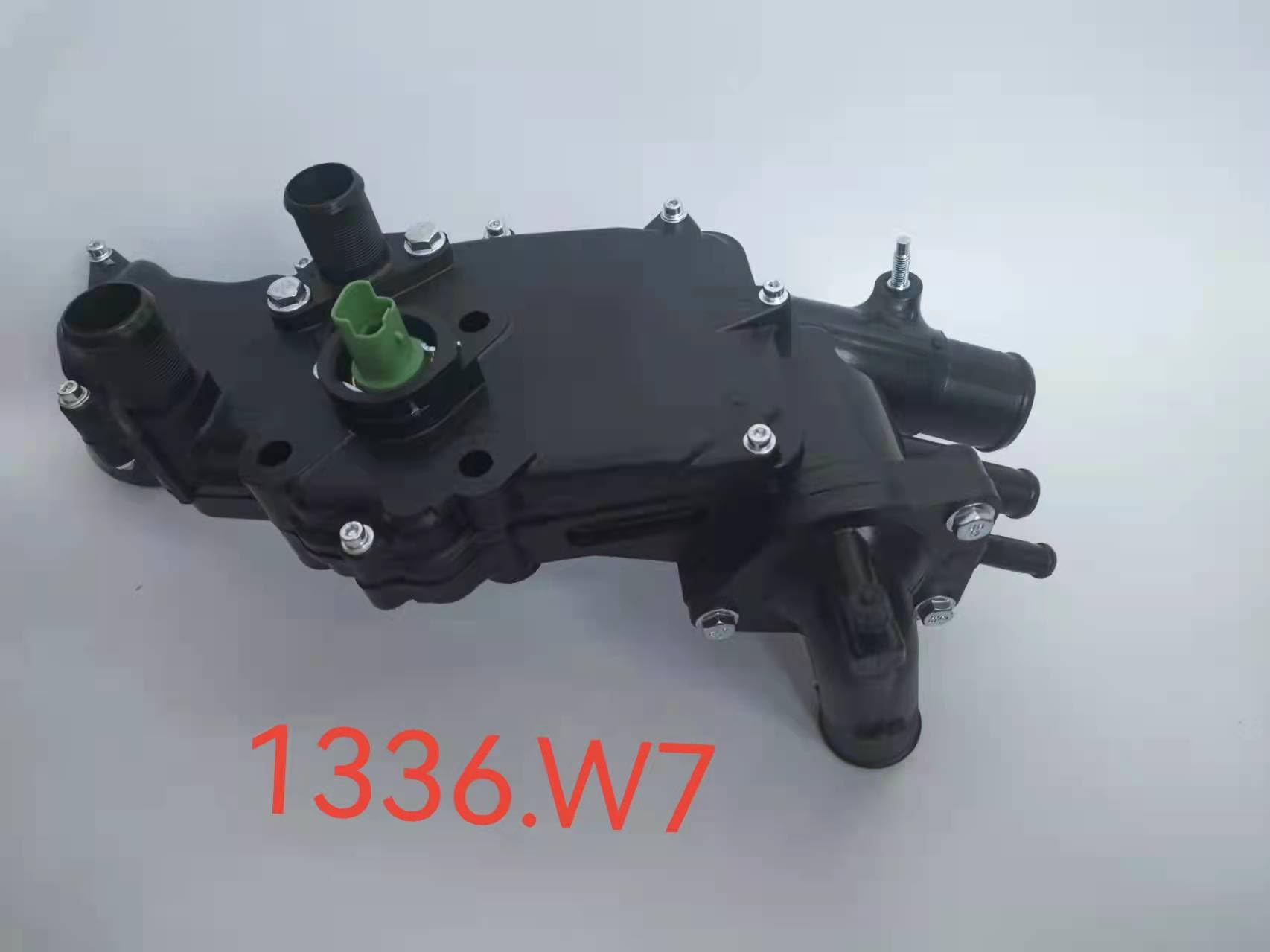 Auto-Thermostat Autozubehör AUTO-Thermostat/Passend for Peugeot 307 406 607 Pareja 2.0 1336.V4 1336.V0 1336.T0 1336.W7 1 1336.R8 1336.S4 9643211880 Thermostat mit Gehäuse und Dichtung(1336.W7) von QDEIDEDT