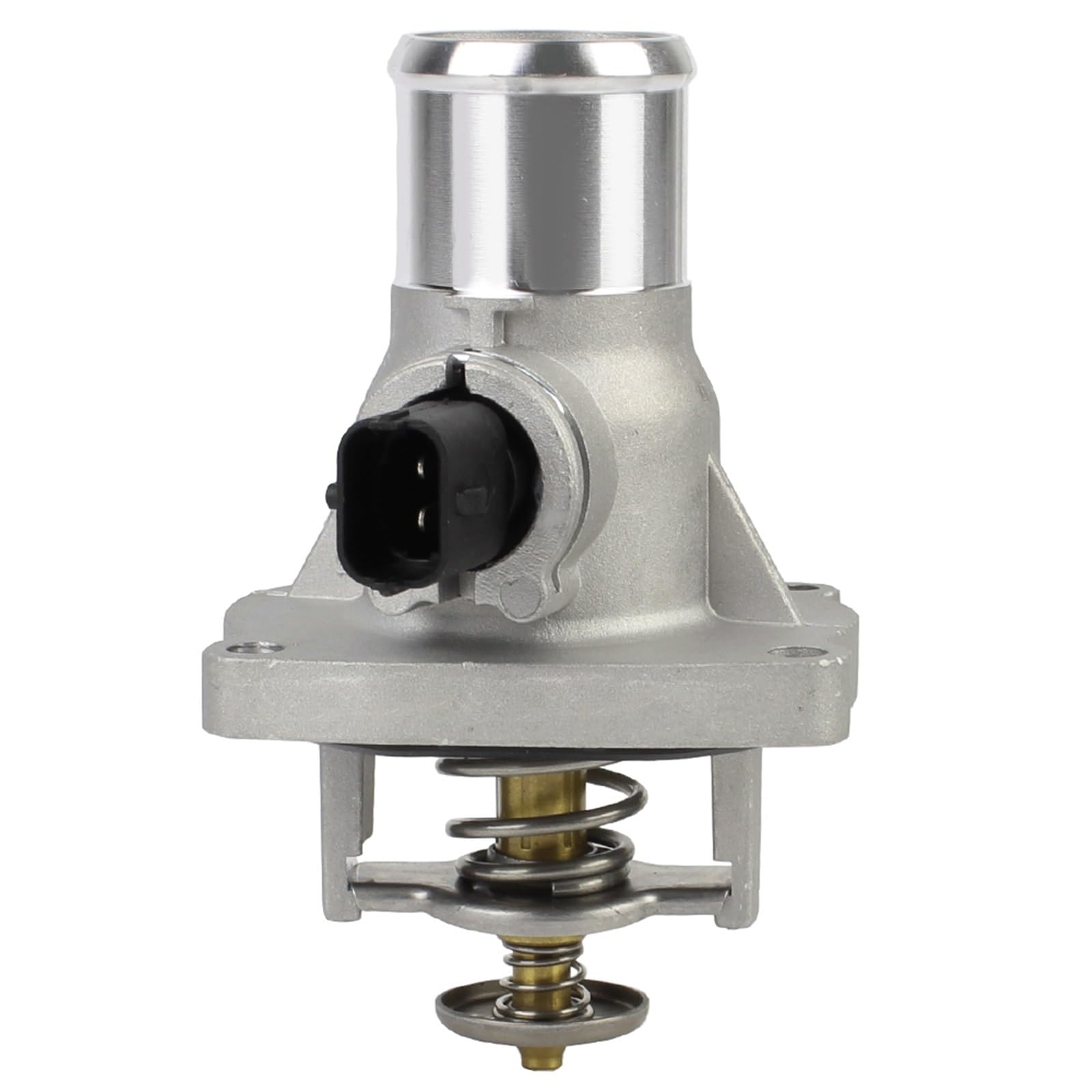 Auto-Thermostat Motorkühlmittel-Thermostat-Baugruppe/passend for Chevrolet Aveo Cruze Sonic Orlando Vauxhall Opel Astra Zafira 96984104 55597008 Thermostat mit Gehäuse und Dichtung von QDEIDEDT