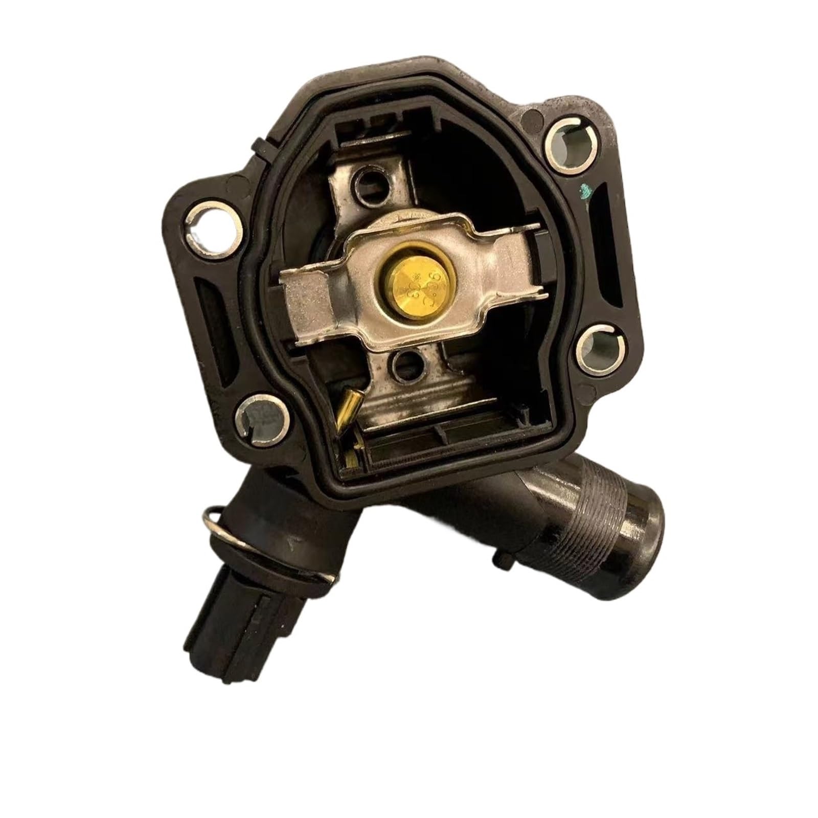 Auto-Thermostat OEM 31355151 Thermostatgehäuse/Passend for Volvo S60 S80 V70 V60 XC60 XC70 XC90 Land Rover LR2 Thermostat mit Gehäuse und Dichtung von QDEIDEDT