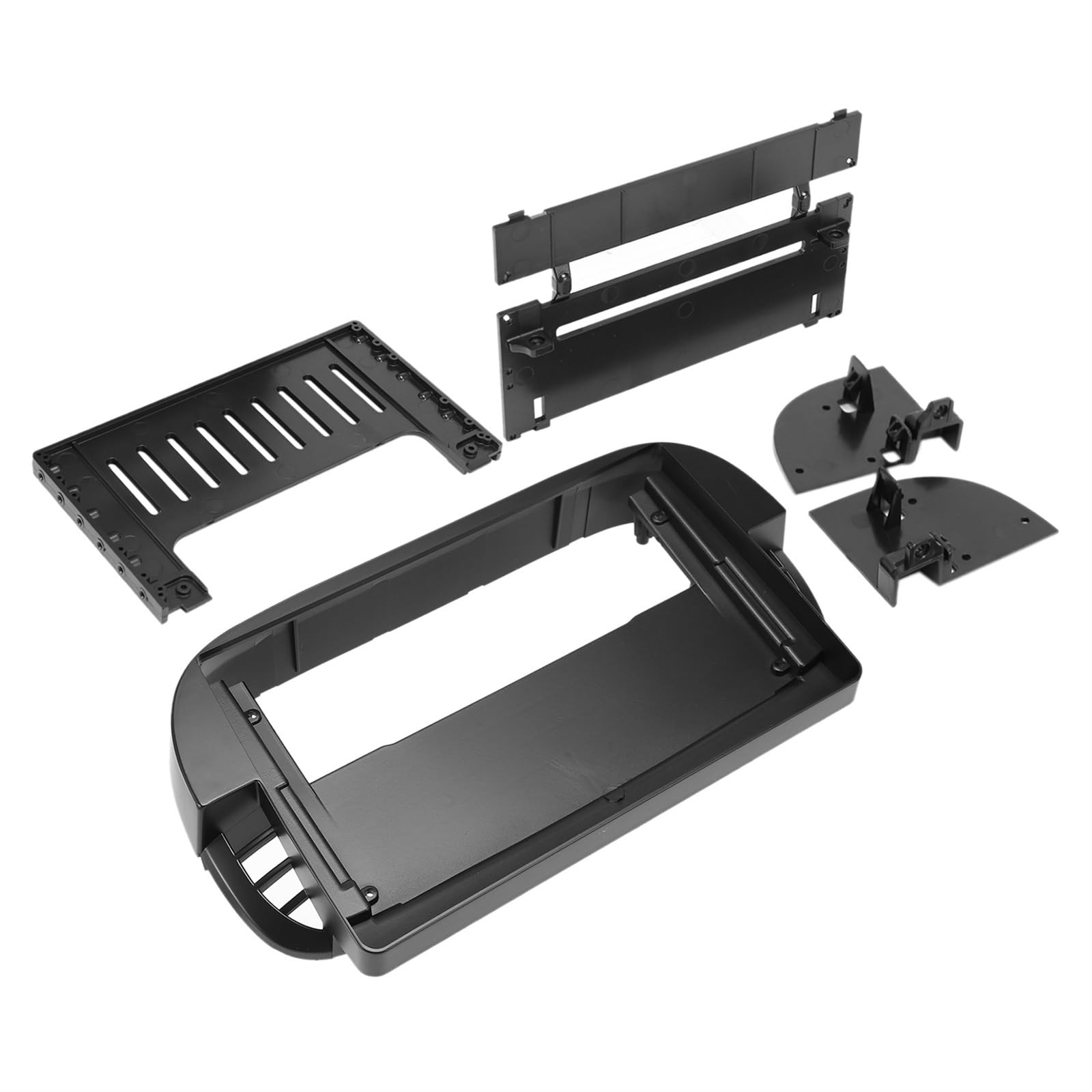 Radio Stereo Panel 9-Zoll-Autoblende/Passend for FIAT 500 2007-2015, 2Din-Blenden-Audio-Einbauadapter-Panel-Rahmen-Kit, Autozubehör von QDEIDEDT