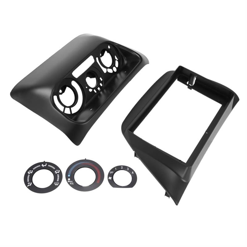 Radio Stereo Panel 9-Zoll-Autoblende/Passend for Mitsubishi Lancer IX 2000-2010 2Din Blende Audio-Einbauadapter Panel Frame Kit Autozubehör von QDEIDEDT