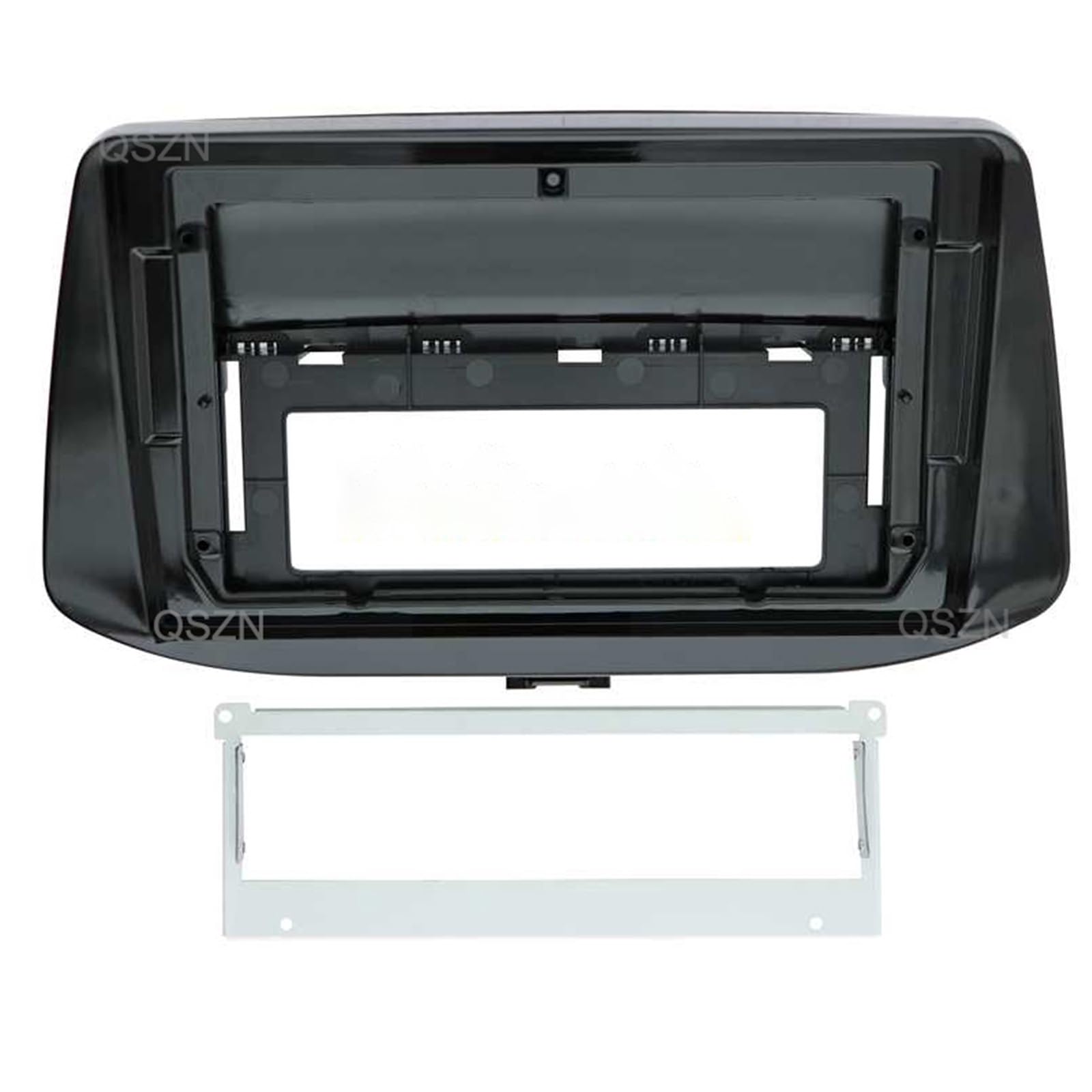 Radio Stereo Panel 9-Zoll-Autoradio-Einbausatz/Fit for Hyundai i30 2017 2018 DVD-Video-Panel Audio-Armaturenbrett 2-Din-Rahmenmontagesatz(Only Frame) von QDEIDEDT