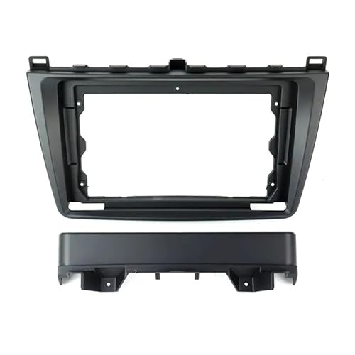 Radio Stereo Panel 9-Zoll-Radioblenden für/passend for Mazda 6 GH 2007-2012 2004-2015 Doppel-DIN-Rahmen Auto-Stereo-Panel Armaturenbrett-Installation Umrüstung Verkleidung(MZ09-F) von QDEIDEDT