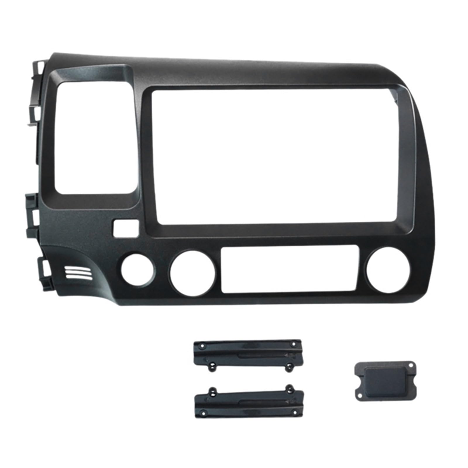 Radio Stereo Panel Auto-Audio-Radio-2Din-Blendenrahmen-Adapter 9-Zoll-Großbild-DVD-Player-Montage-Panel-Rahmen-Kit/Passend for Honda Civic 2006-2011 von QDEIDEDT