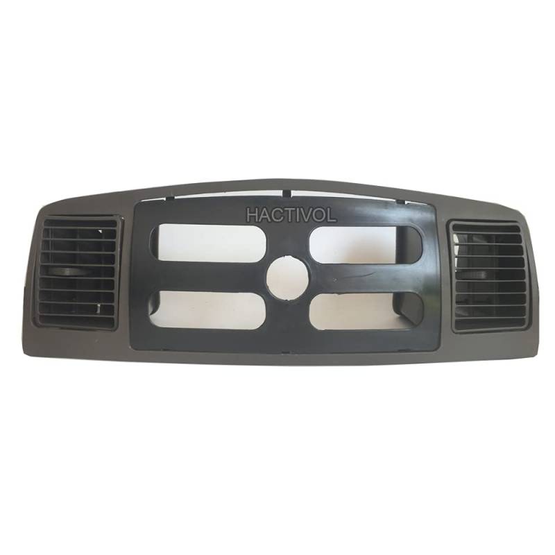 Radio Stereo Panel Autorahmen-Blendenadapter/Passend for Toyota Corolla EX E120 Altis BYD F3 Luftgitter Autoradio-Einbausatz Autoradio-Center-Stereo(With Air Grill) von QDEIDEDT