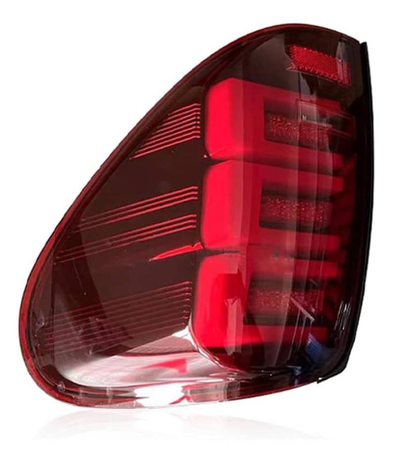 QDFGNKBAI Auto Rücklicht-Komplettsets für Mitsubishi L200 Triton 2005-2014, Rückleuchten Montage Bremslicht Blinker Links Rechts Ersatz Zubehör,A/Red-A/Left von QDFGNKBAI