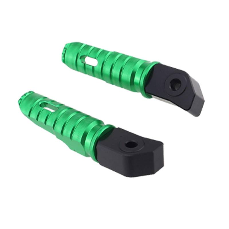 Fit CB125R CB250R CB300R CBR250RR CB1100/EX/RS CB1300 CBR1100XX CB650F CBR650F VFR800X/F Rear Passenger Foot Peg Footrests(Green) von QDHGCFOC