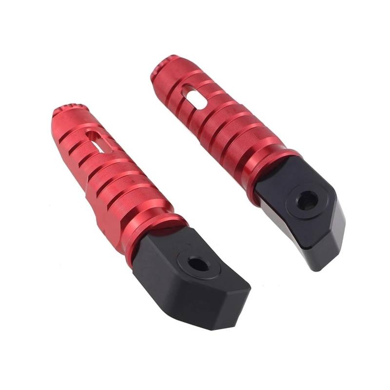 Hinten Passagier Fußrasten Fußstützen for YZF R3 R25 XSR 700 900 YZF-R15 TMAX 560 500 530 DX SX XJ6(Red) von QDHGCFOC