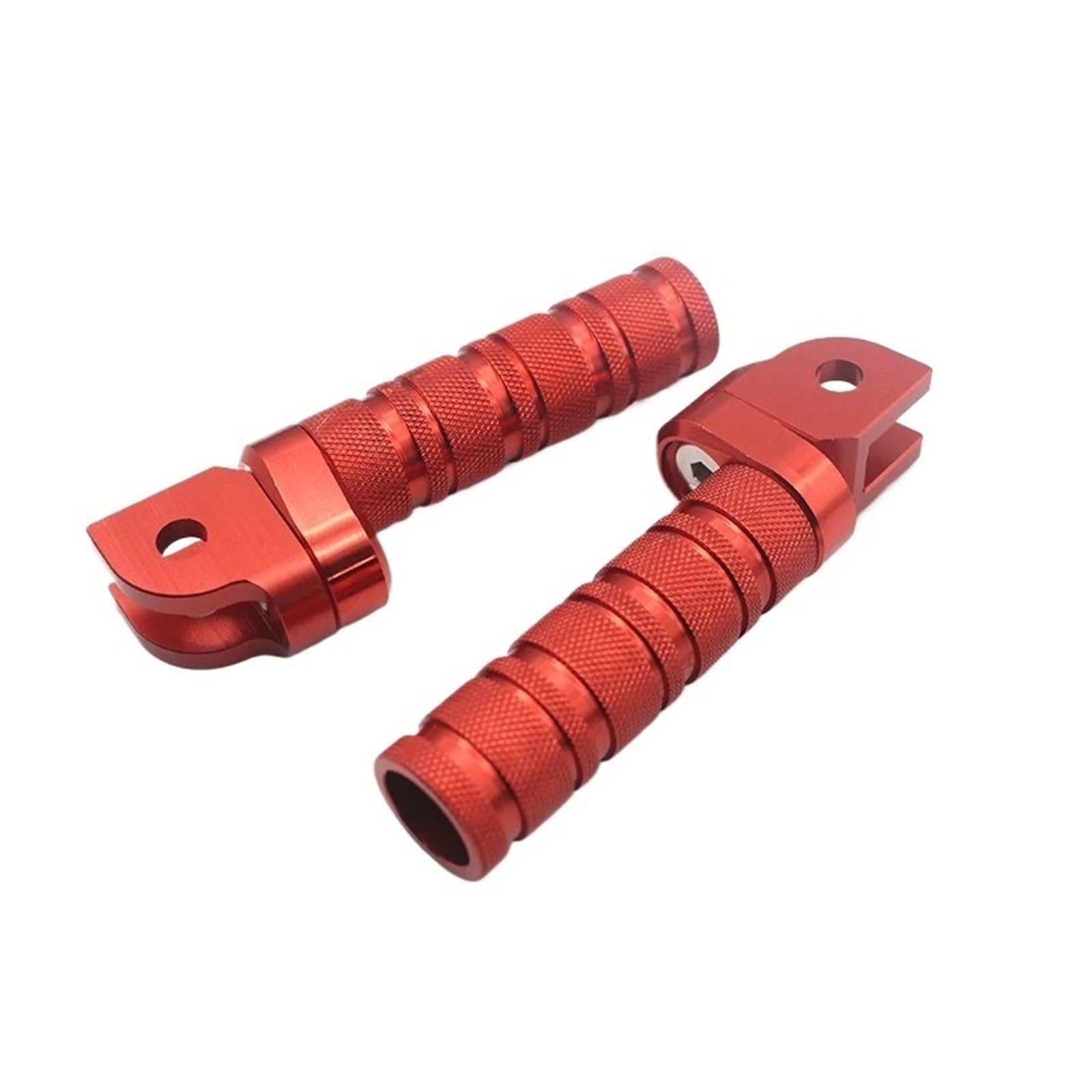 Motorrad 1 Paar CNC Front Fußrasten Fußstütze Einstellbare Fußrasten for CBR1000RR 600RR CBR500R CBR600F RVF750R(Red) von QDHGCFOC