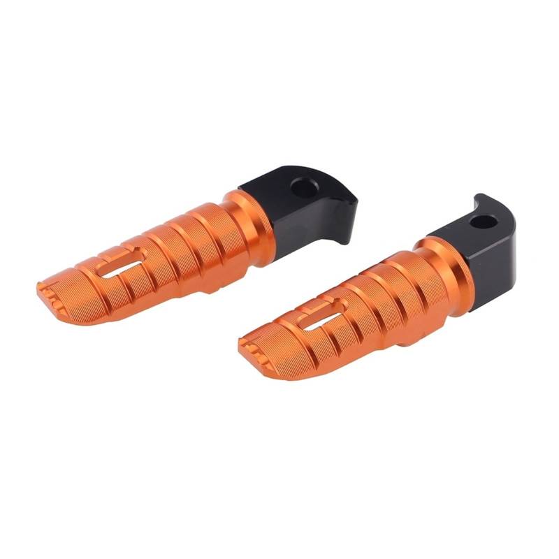 Passend for CFMOTO 450SR 700 CL-X 250 CL-X 250SR 250 SR MY22 650NK 400NK 250NK 650MT 650GT Hinten Beifahrer Fußpedal Fußrasten(Orange) von QDHGCFOC