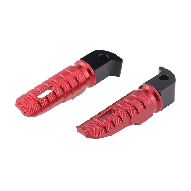 Passend for CFMOTO 450SR 700 CL-X 250 CL-X 250SR 250 SR MY22 650NK 400NK 250NK 650MT 650GT Hinten Beifahrer Fußpedal Fußrasten(Red) von QDHGCFOC