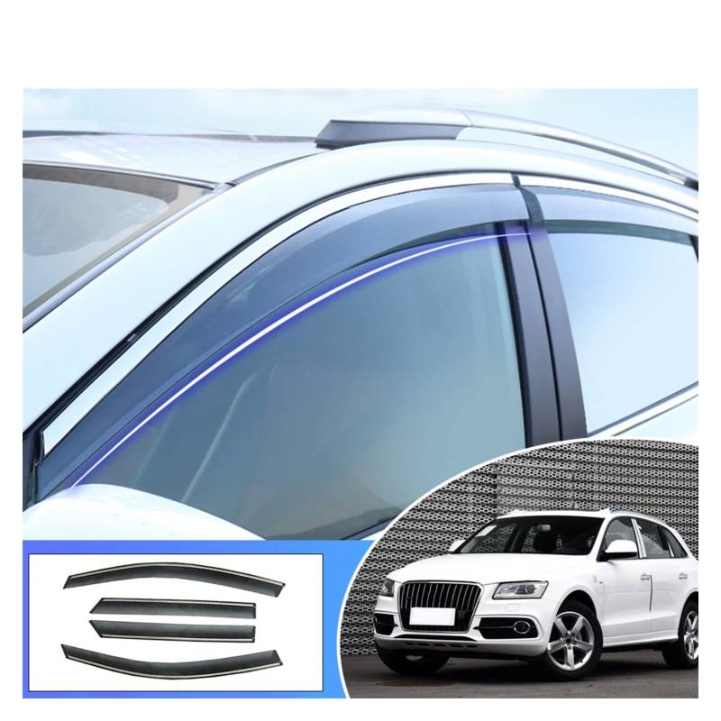 Visier Deflector Für Audi Q5 2010 2011 2012 2013 2014 2015 Windabweiser Seitenfenster Regenabweiser von QDHGCFOC