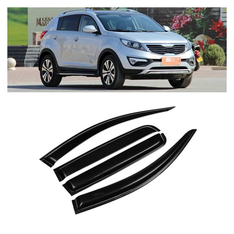 Visier Deflector Für Kia Sportage R 2011 2012 2013 2014 2015 2016 Windabweiser Seitenfenster Regenabweiser von QDHGCFOC