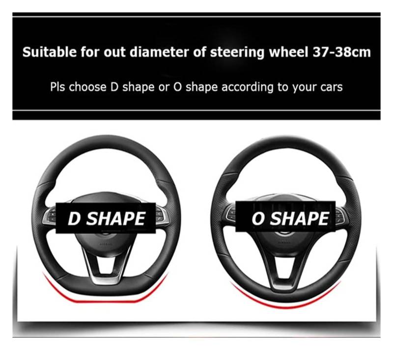 LenkradschutzhüLle Für Scenic Für Clio Für Laguna 2 3 4 5 Für Kangoo Für Fluence Für Megane Auto Lenkrad Abdeckung Lenkrad Abdeckungen(Grey O Shape) von QDouiMOO