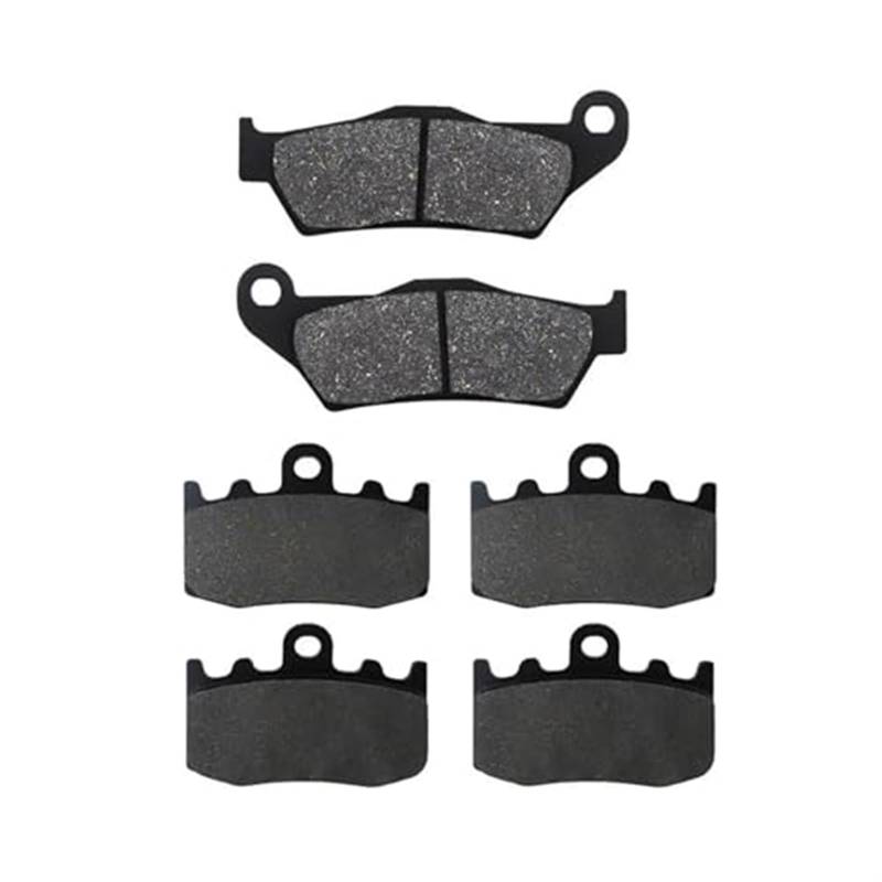 Motorrad Bremsbeläge Für R1200GS 2007 2008 R1200RT Bremsbeläge Kits Motorrad Teile Vorne Hinten Bremsbeläge Kit(Front and Rear Pads) von QDouiMOO